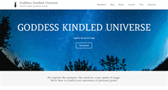 Desktop Screenshot of goddesskindled.com
